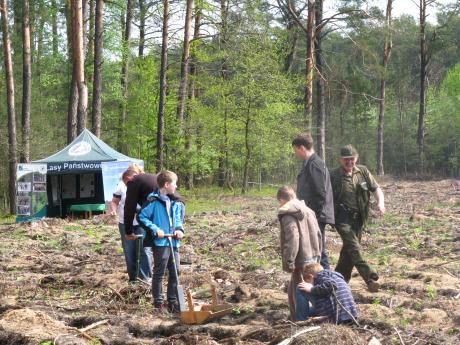 „Las pełen energii” w Leśnictwie Poleszyn